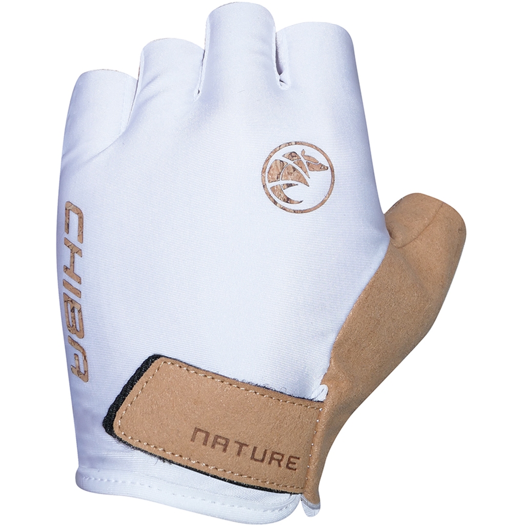 Produktbild von Chiba Nature ECO Kurzfinger-Handschuhe - weiß