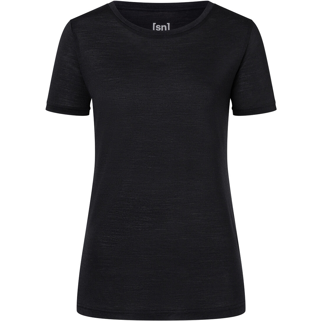 Productfoto van SUPER.NATURAL The Essential T-Shirt Dames - Jet Black