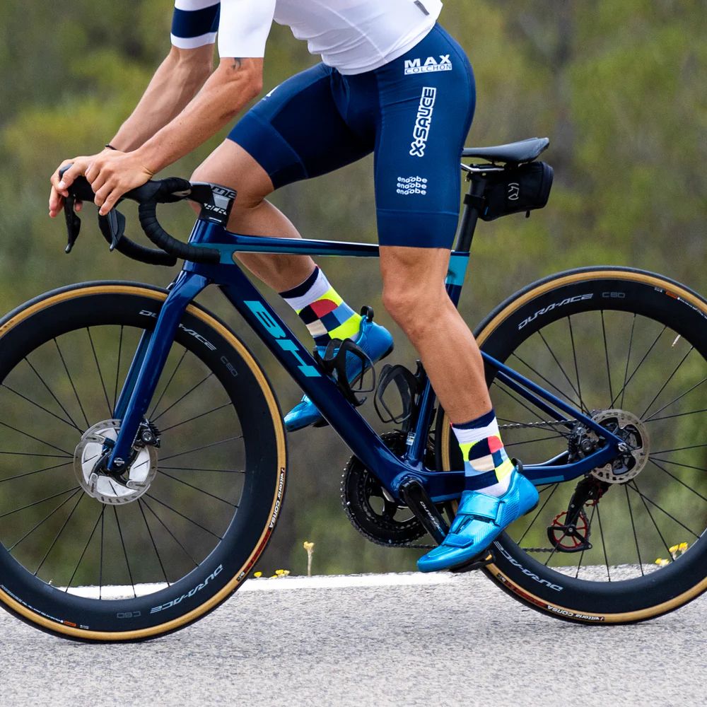 Bicicletta Calzini Ciclismo Colorati CALZE CALZINI CICLISMO BICI