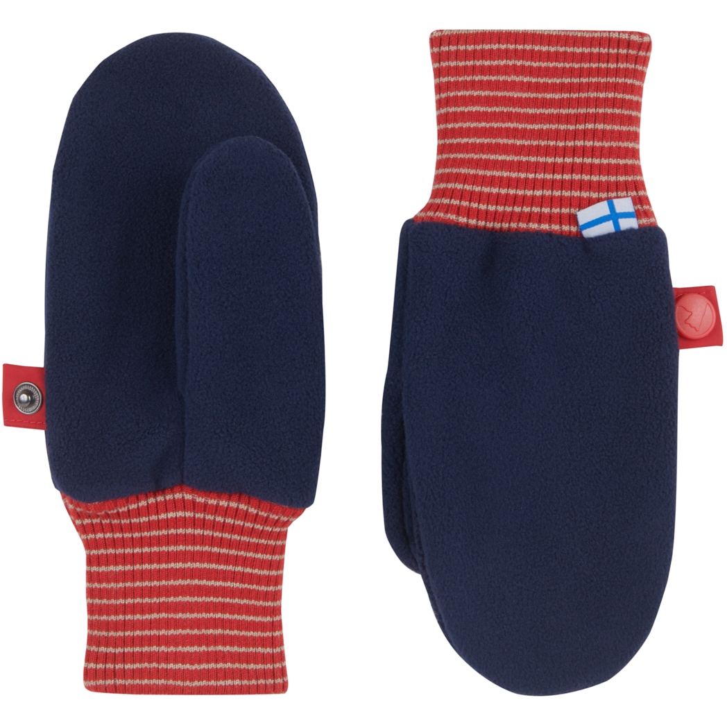 Produktbild von Finkid PUPUJUSSI Fäustlinge Kinder - navy/red