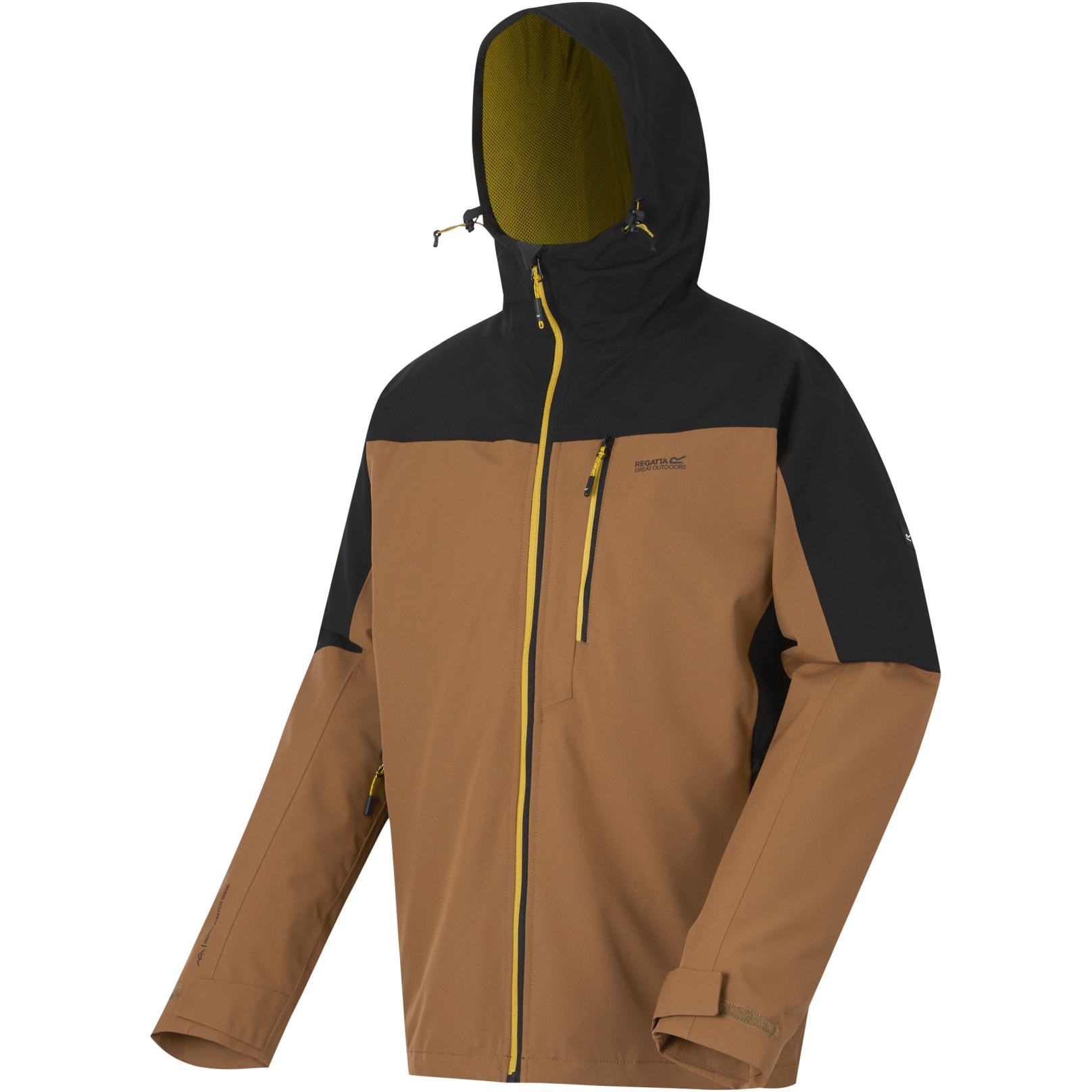 Veste Imperméable Regatta Isotex Homme - XL - Capuche - Verte - Occasion TBE