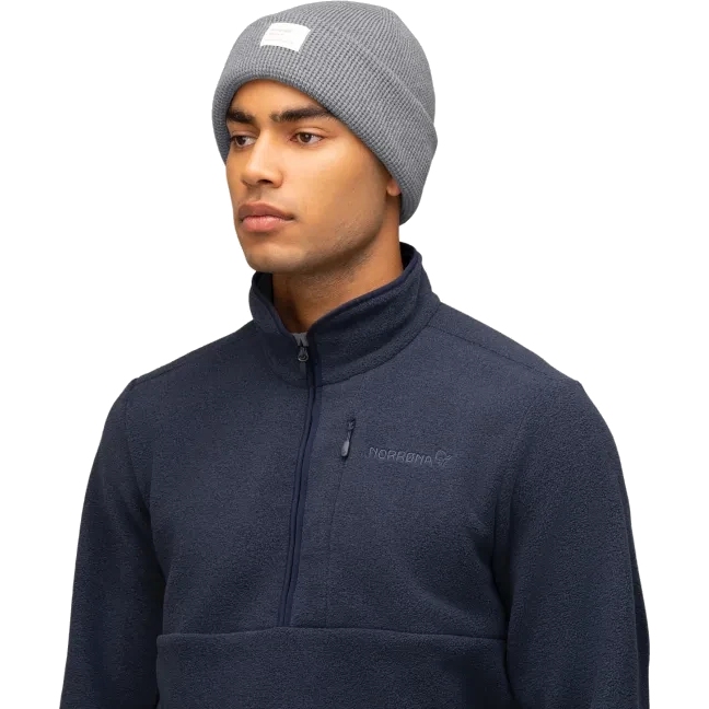 Norrona /29 heavy cotton Beanie - Grey Melange | BIKE24