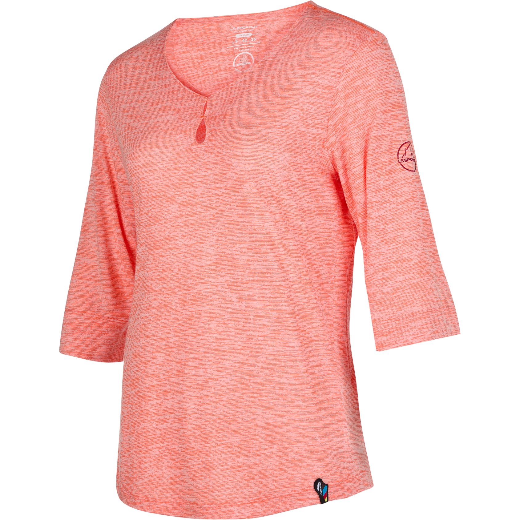 Productfoto van La Sportiva Wildflower T-Shirt Dames - Flamingo