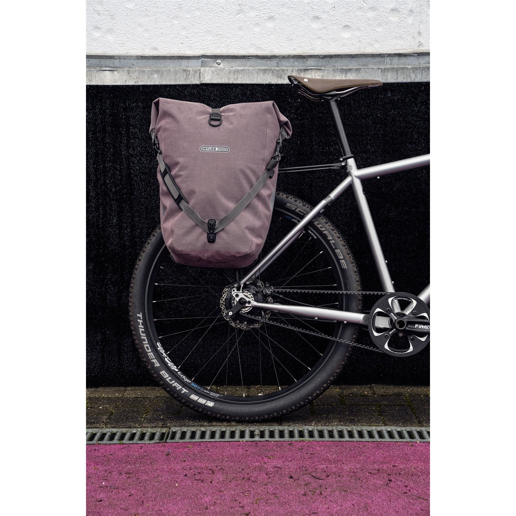 ORTLIEB Back-Roller Urban Single - QL3.1 Bike Pannier - 20L - ash