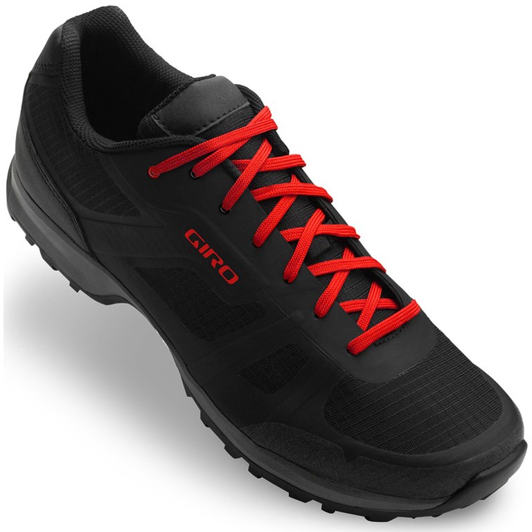 Image of Giro Gauge MTB Shoes - black/bright red