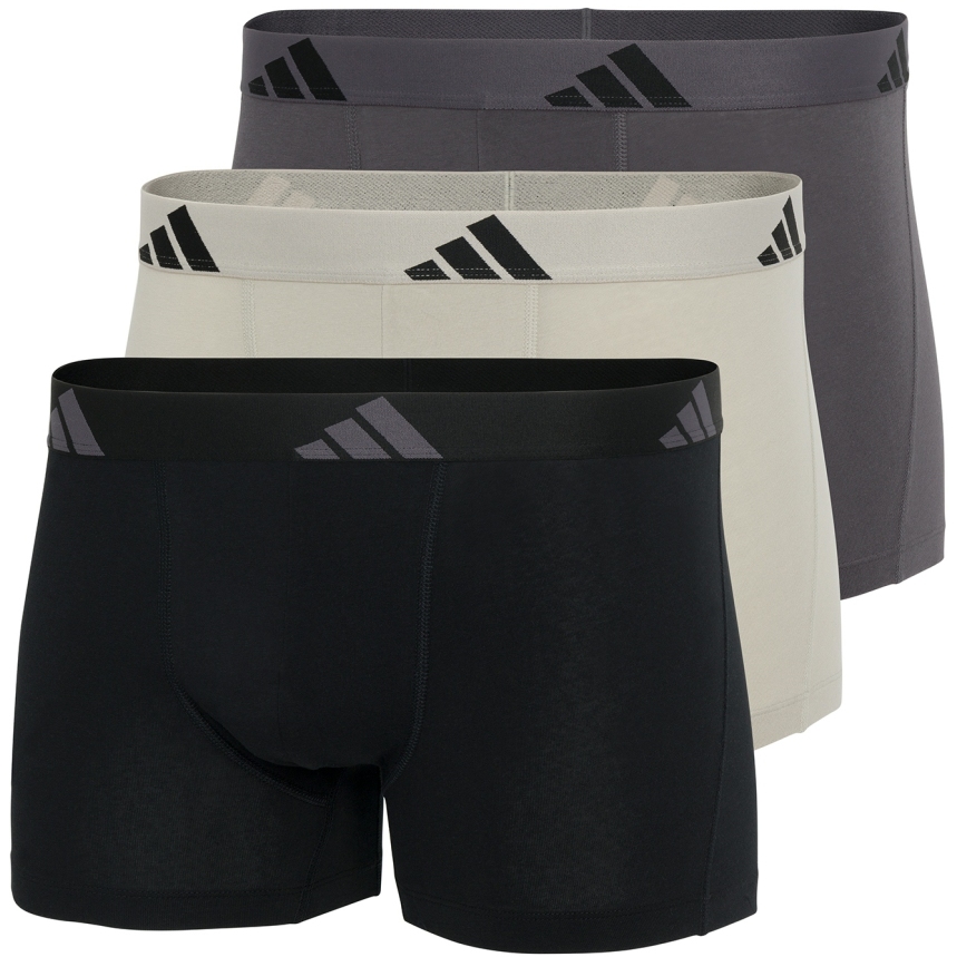 Produktbild von adidas Sports Underwear Active Flex Cotton Boxershorts kurz Herren - 3er Pack - 903 assorted