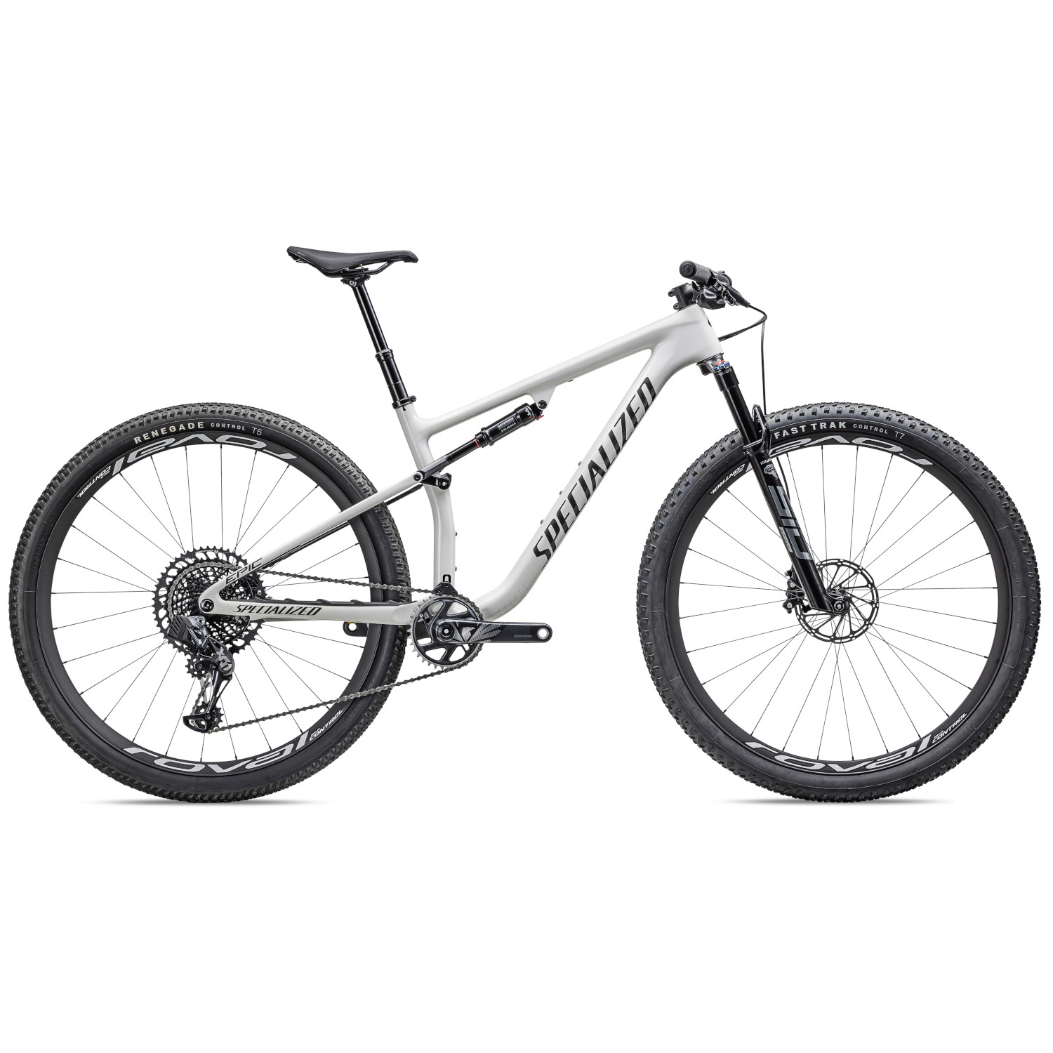 Picture of Specialized EPIC PRO - 29&quot; Carbon Mountainbike - 2023 - gloss dune white / dove grey / metallic obsidian