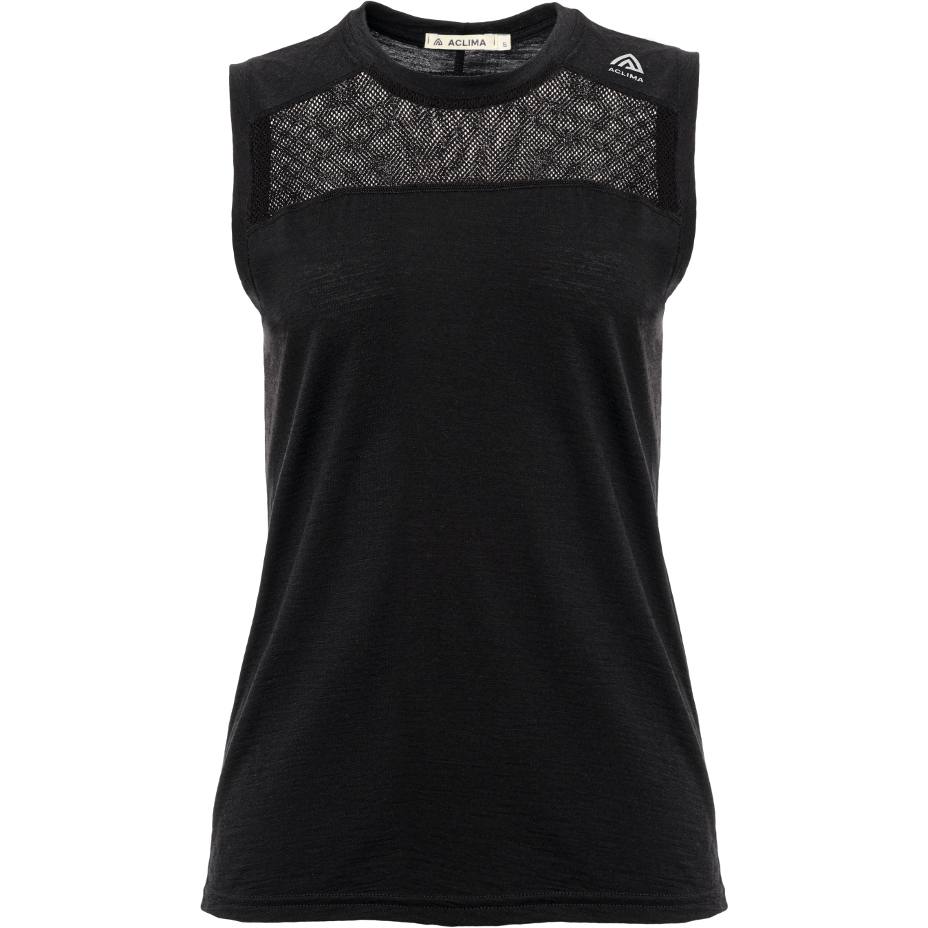 Produktbild von Aclima Lightwool Sports Singlet Ärmelloses Shirt Damen - jet black