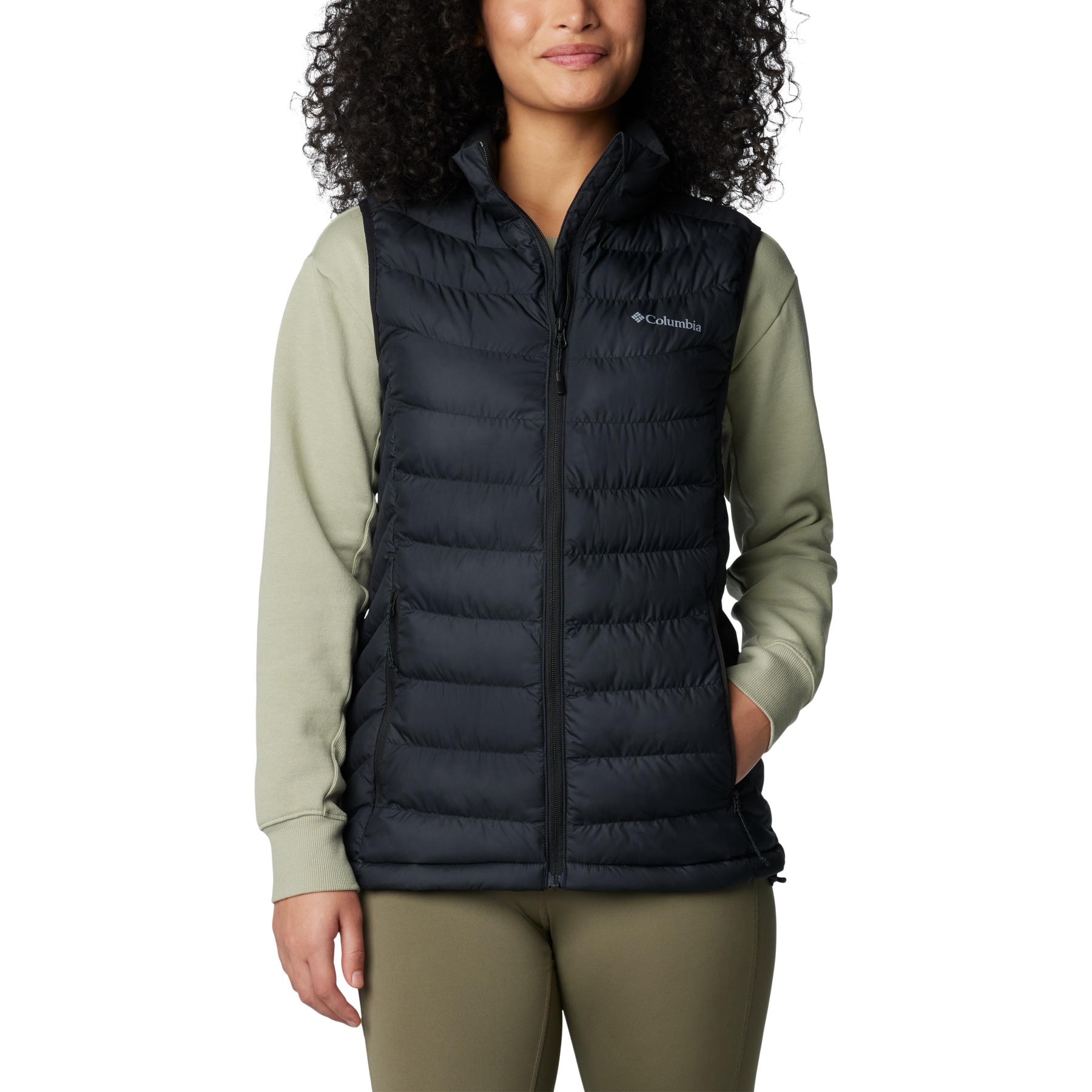 Produktbild von Columbia Powder Lite II Weste Damen - Schwarz