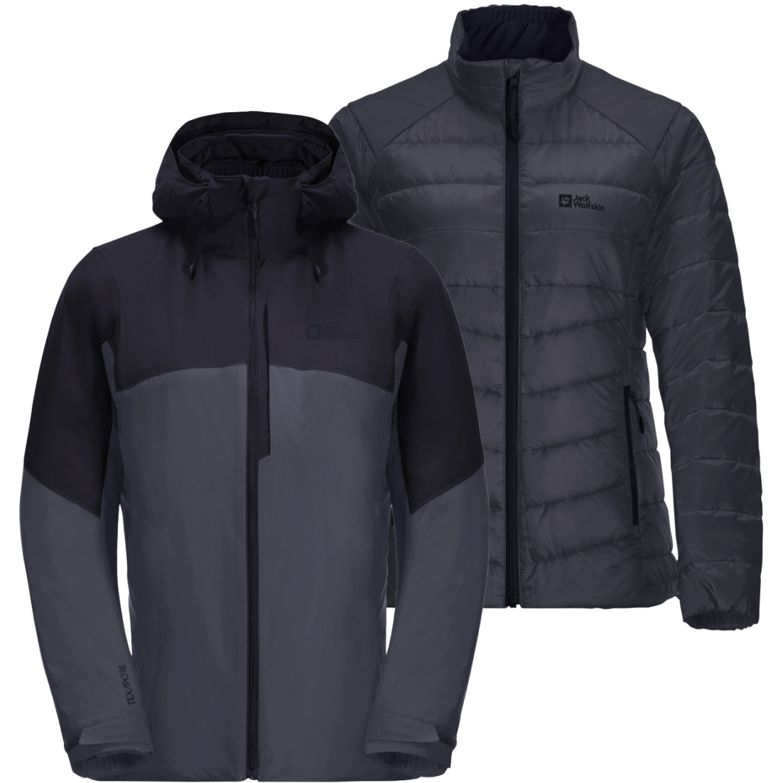 Bild von Jack Wolfskin Feldberg 3In1 Jacke Damen - dolphin