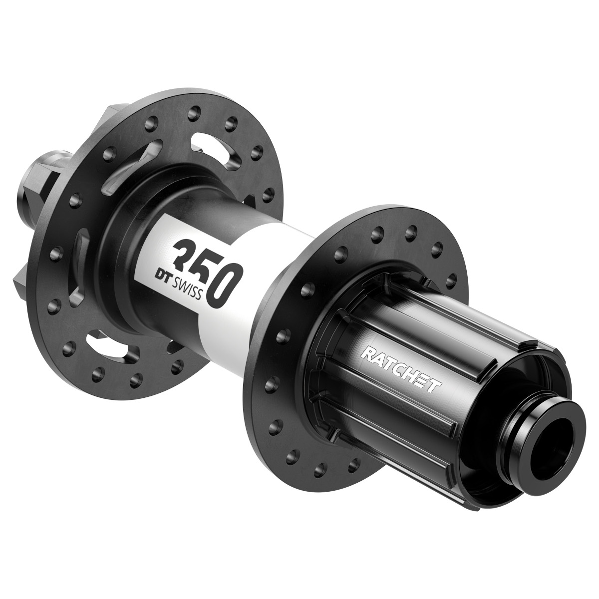 Picture of DT Swiss 350 Classic Rear Hub - 6-Bolt - 12x142mm - Shimano HG