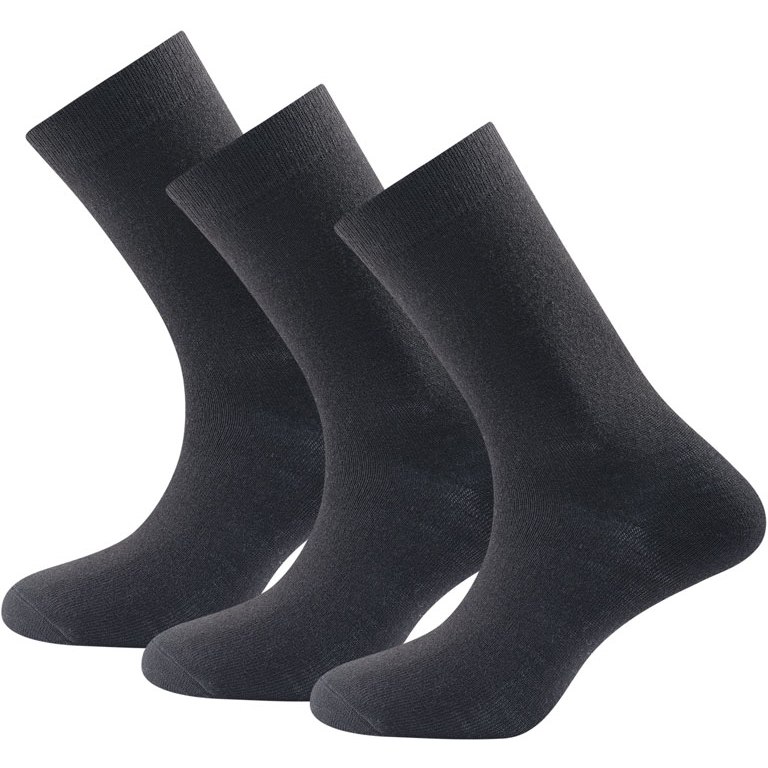 Produktbild von Devold Daily Merino Light Socken (3er-Pack) - 950 Schwarz