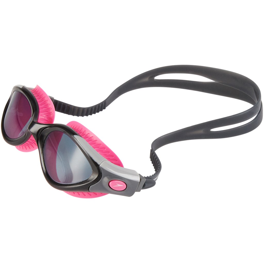 Foto de Speedo Futura Biofuse Flexiseal Ecstatic Pink/Black/Smoke Gafas Natación Mujer