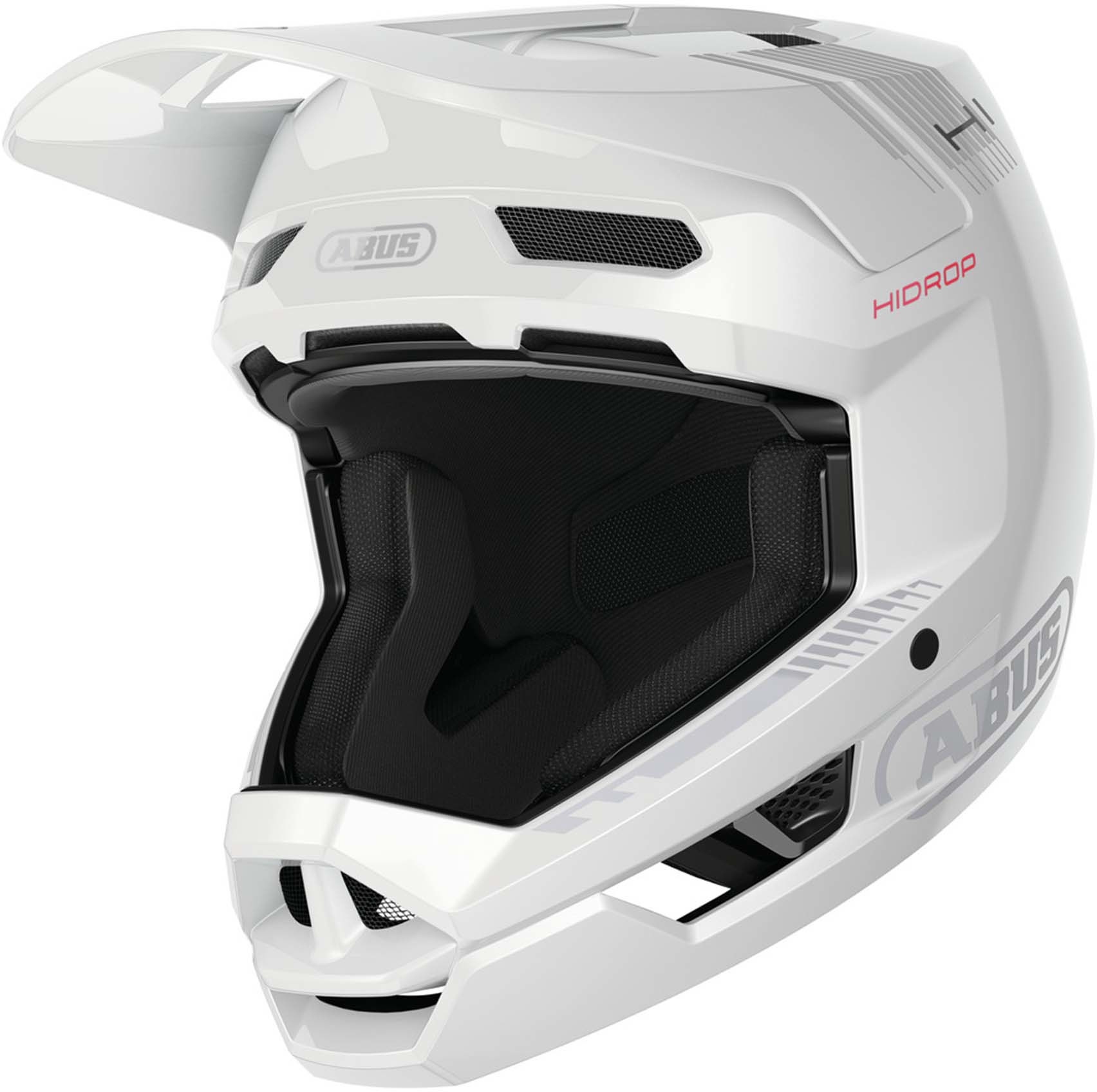 Picture of ABUS Hidrop Fullface Helmet - shiny white