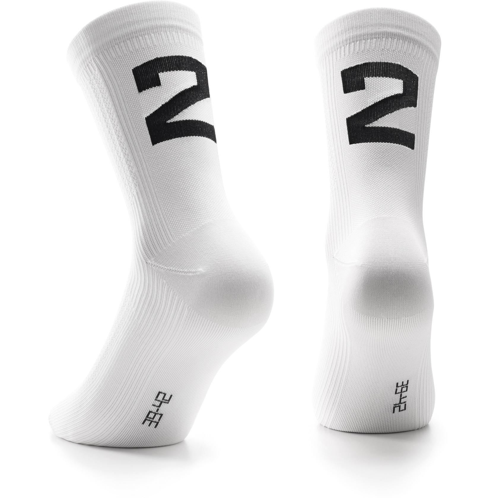 Picture of Assos Poker Socks No.2 - holy white
