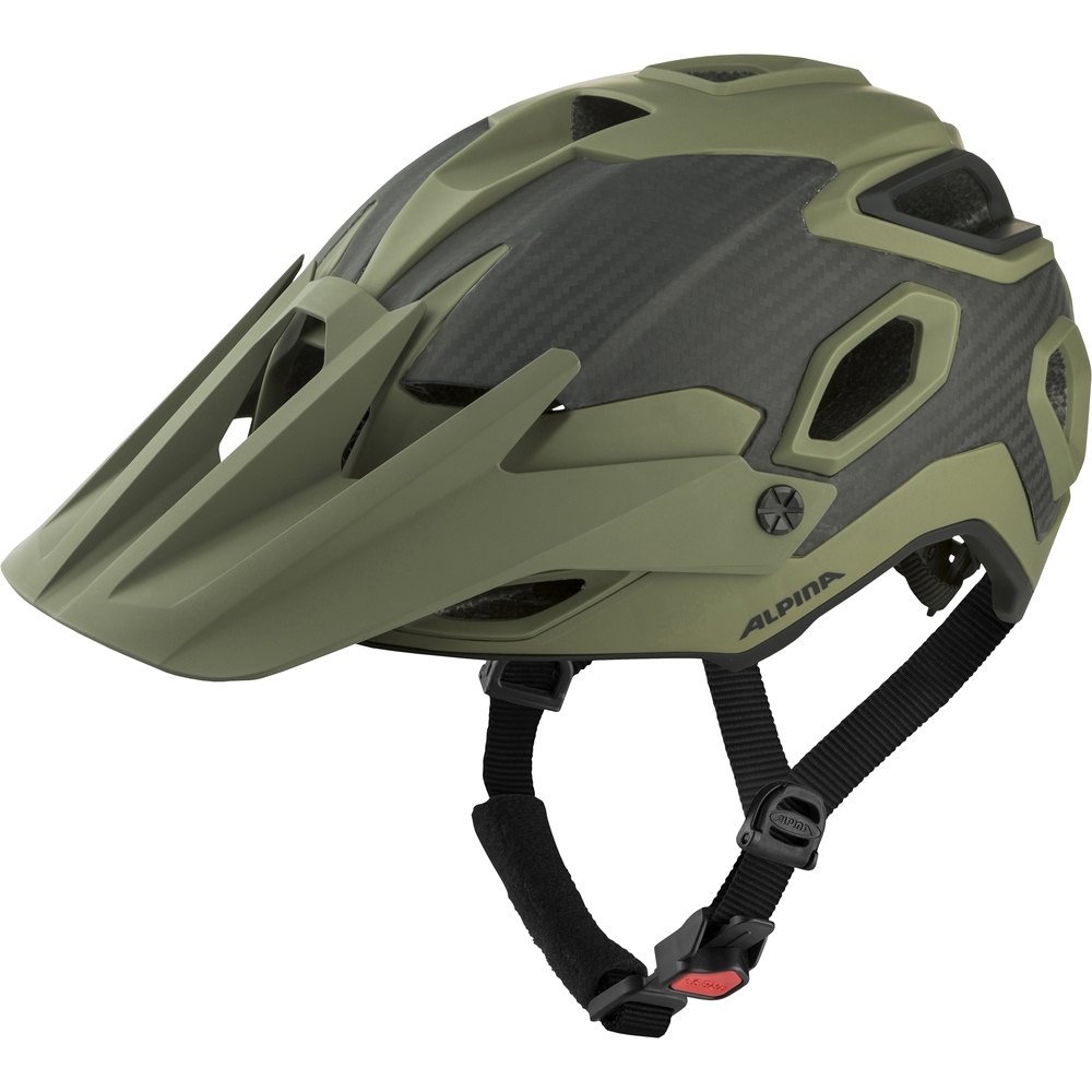 Image of Alpina Rootage Helmet - olive matt