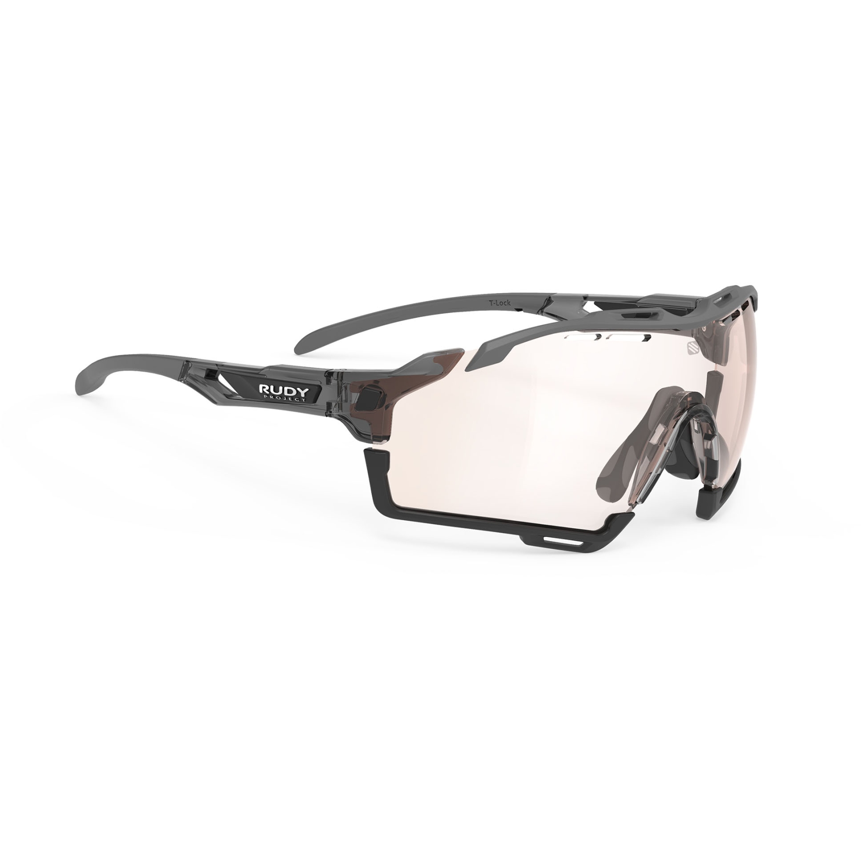 Picture of Rudy Project Cutline Glasses - Photochromic - Crystal Ash / ImpactX 2 Laser Brown