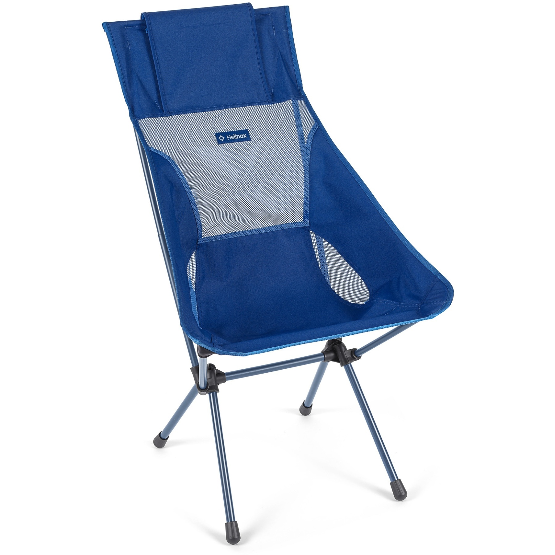Produktbild von Helinox Sunset Chair - Campingstuhl - blue block / navy