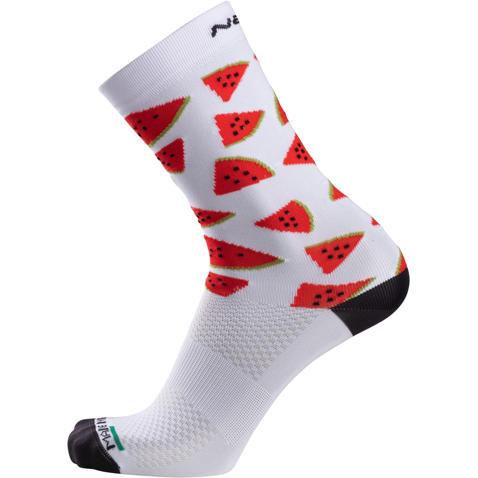 Produktbild von Nalini Comic Radsocken H.24 - watermelon 4030