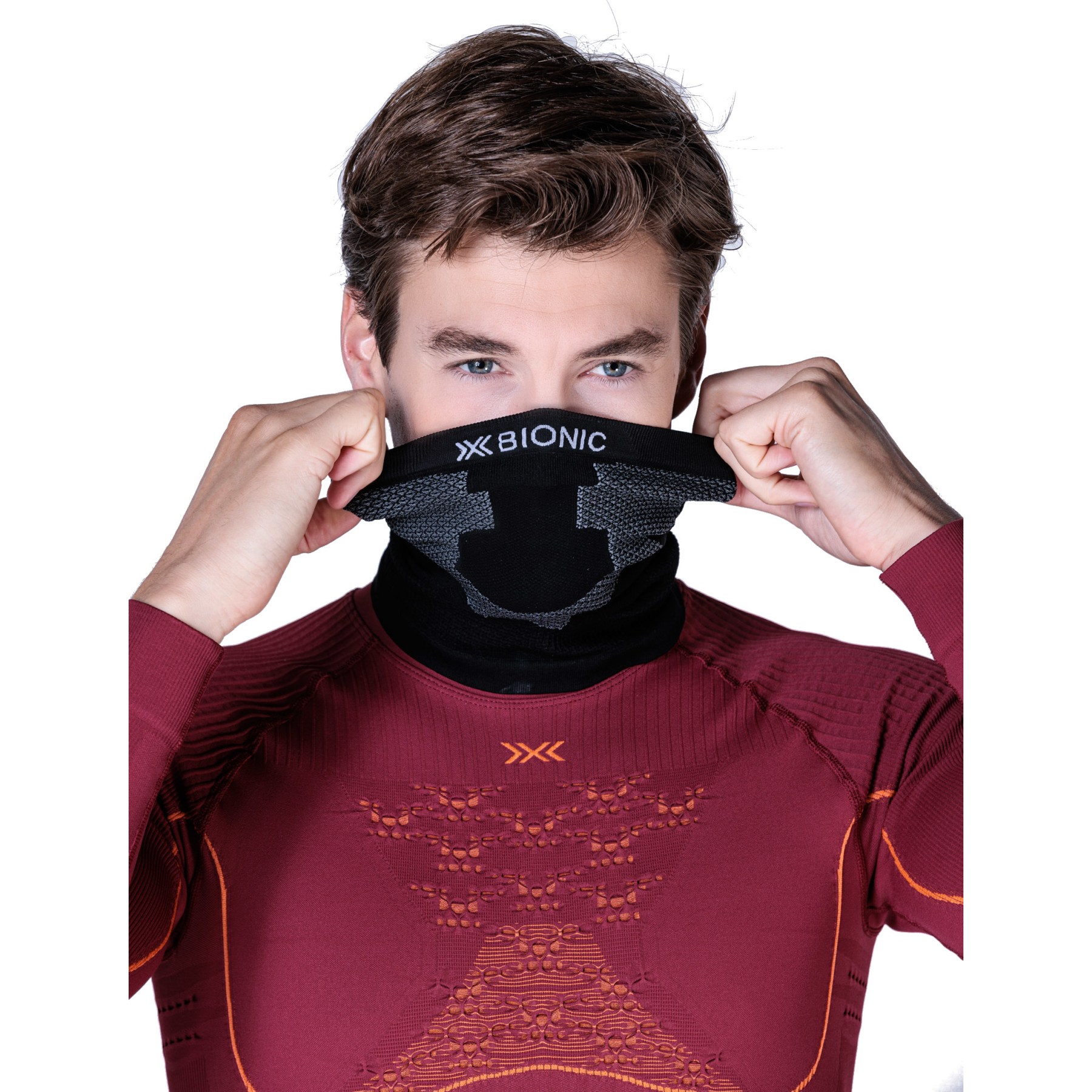X-Bionic Neckwarmer - x black/grey | BIKE24