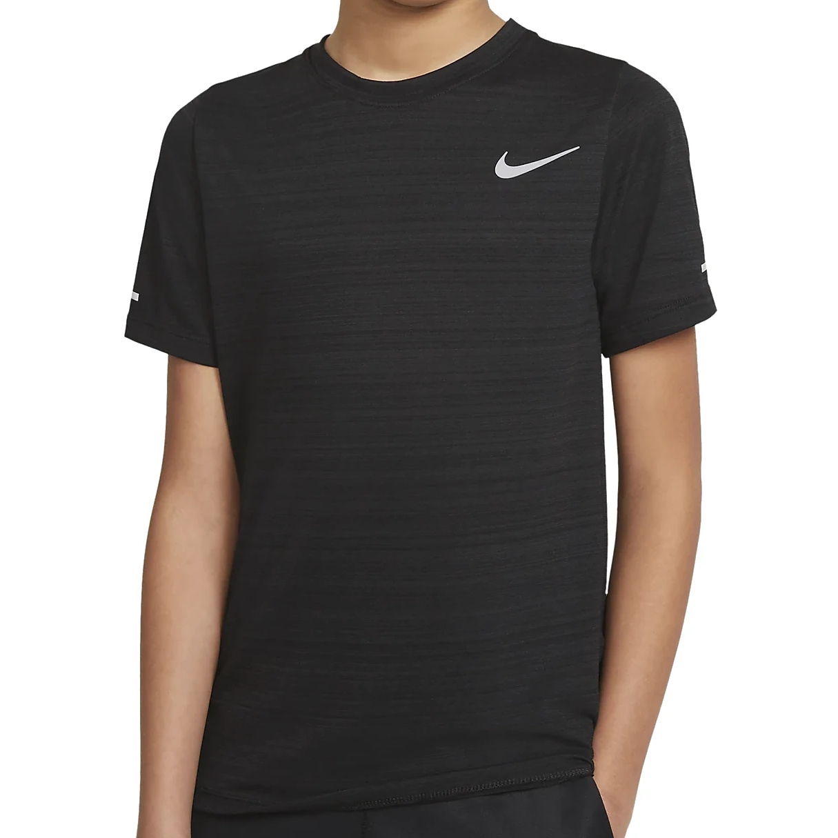 Productfoto van Nike Dri-FIT Miler T-Shirt Kinderen - black DD3055-010