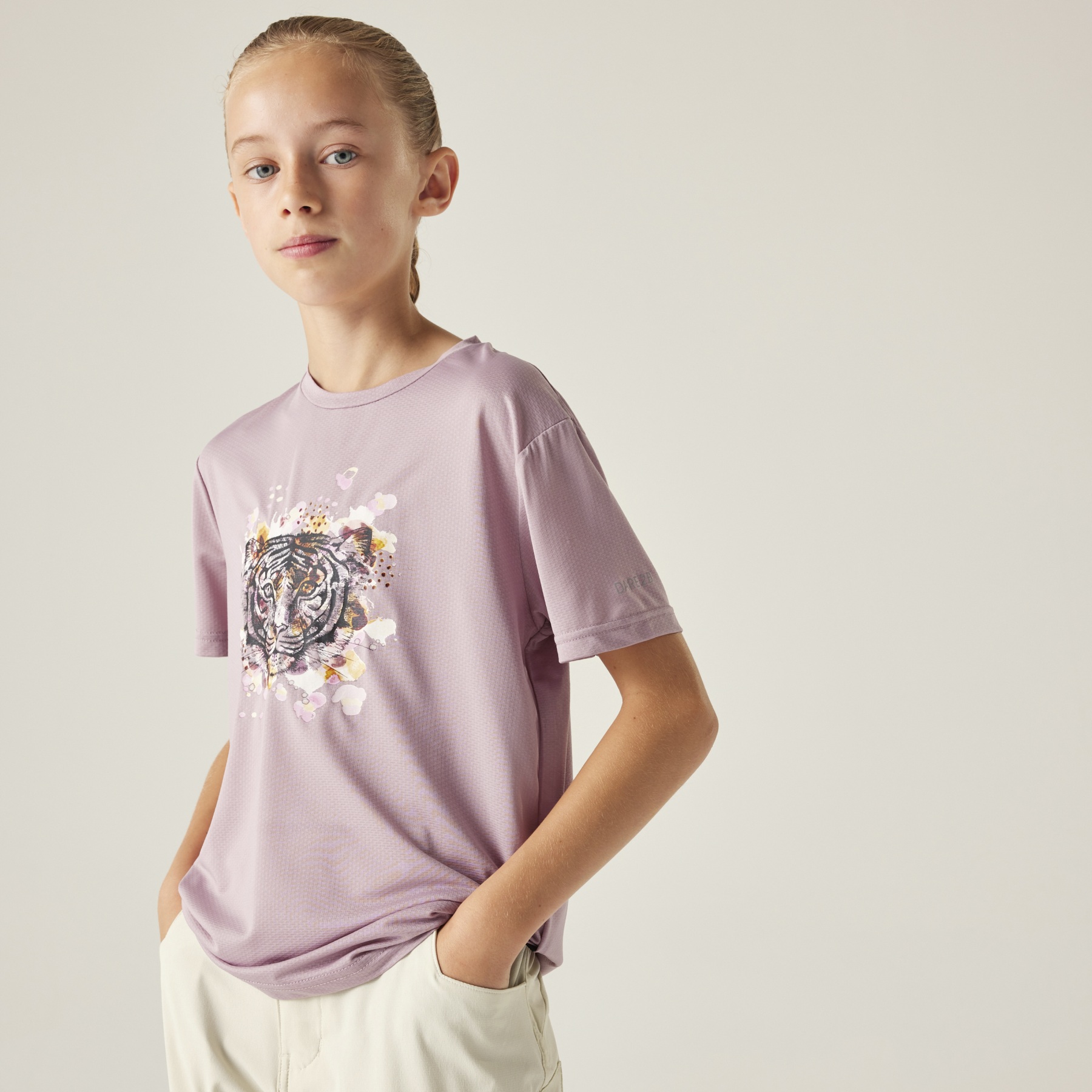 Dare 2b Go Beyond Tee: T-Shirt Unisex Per Bambini E Ragazzi In Cotone Biologico, Morbida E Leggera, Stampa Outdoor - 4