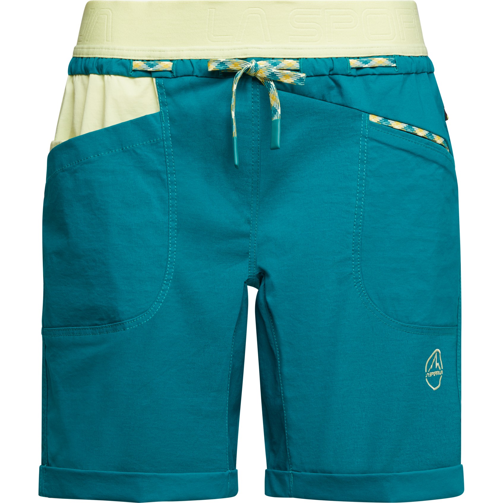Productfoto van La Sportiva Mantra Shorts Dames - Everglade/Zest