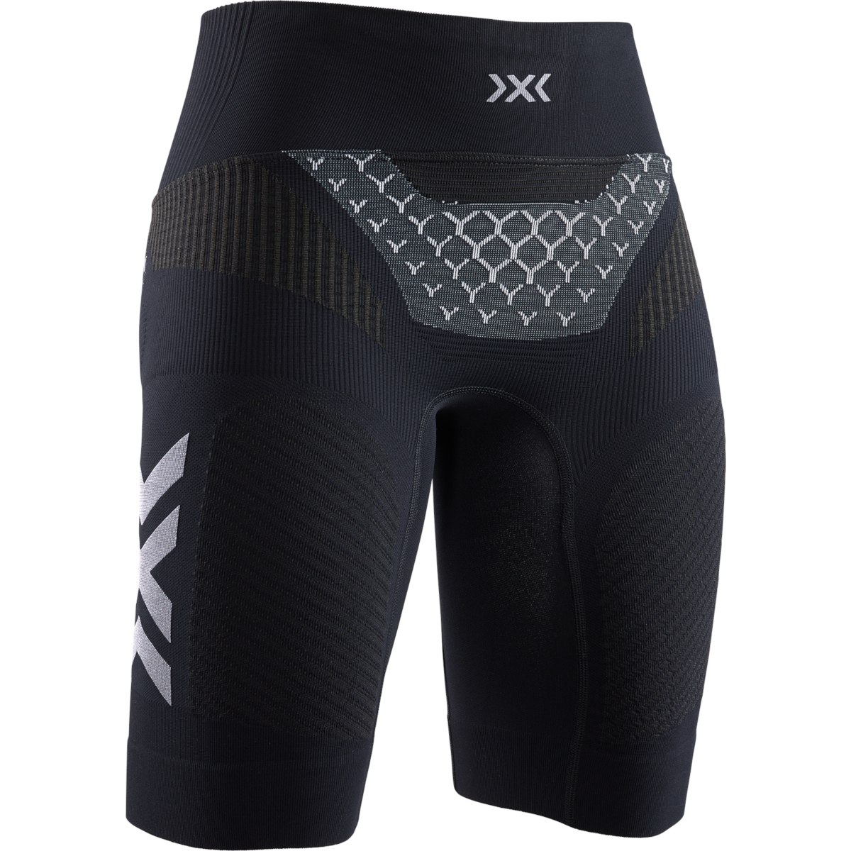 Picture of X-Bionic TWYCE 4.0 Run Shorts for Women - opal black/arctic white