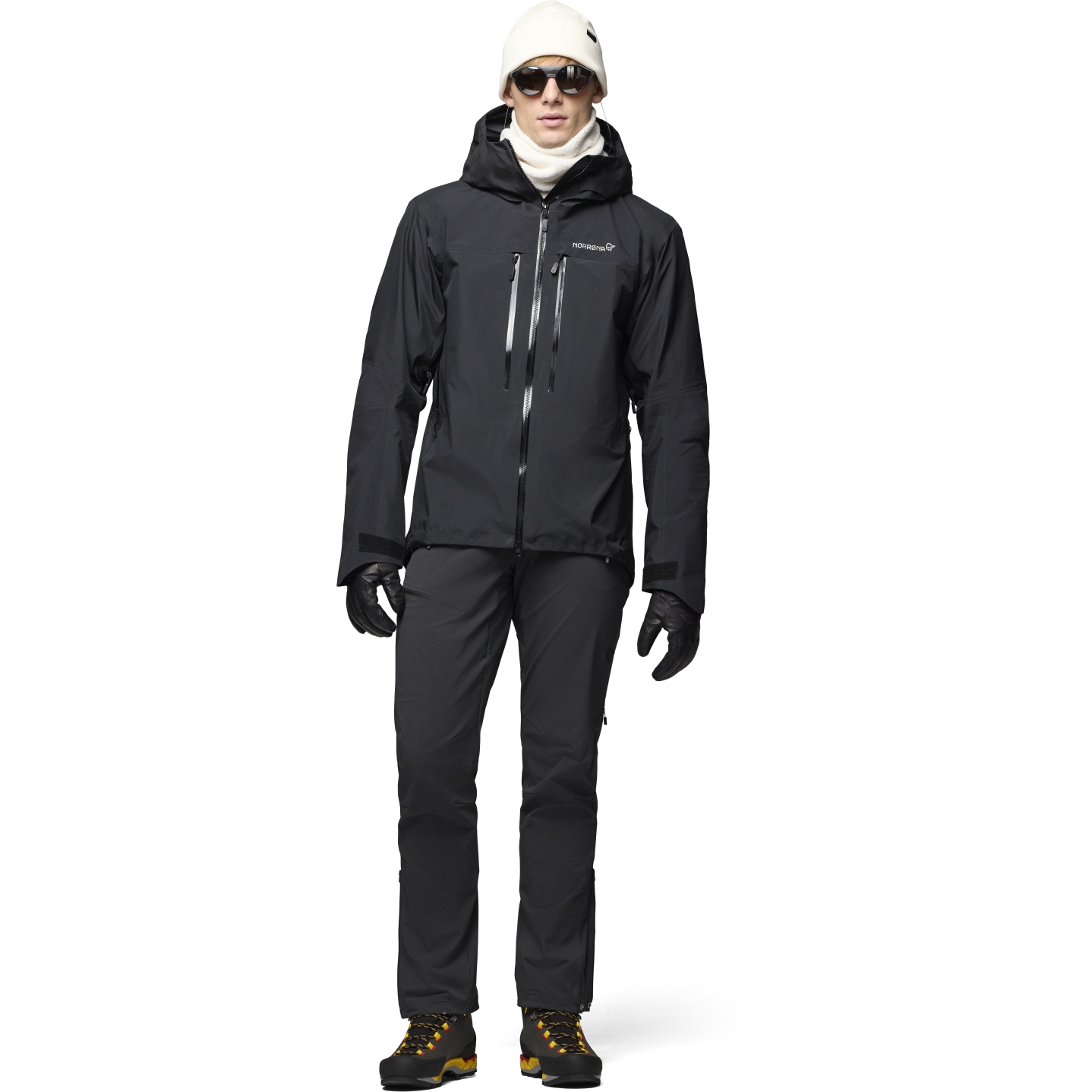 Norrona trollveggen Gore-Tex Pro light Jacket Men - Caviar Black