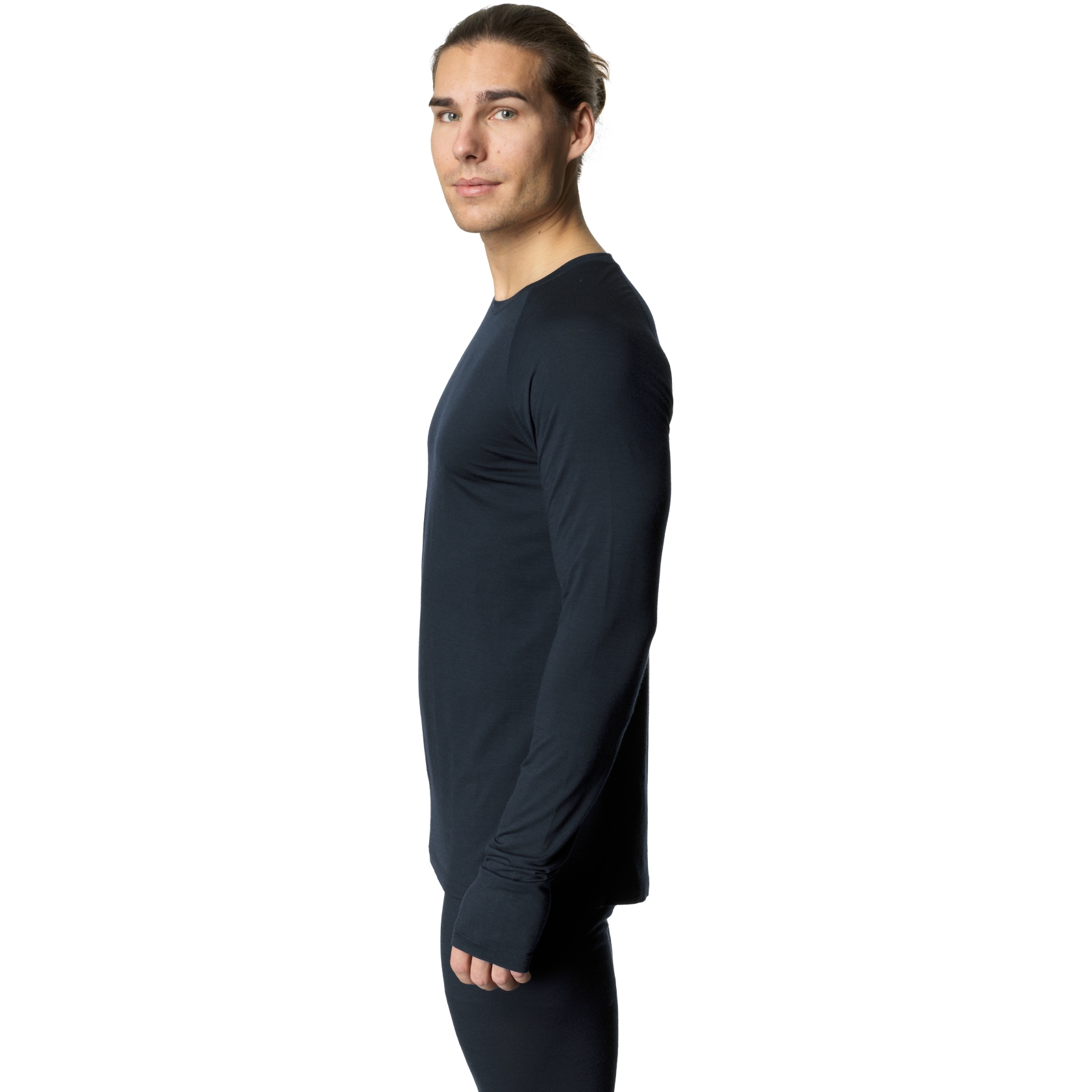HOUDINI M’s Desoli Thermal Crew M blue Bluza termoaktywna męska Houdini Desoli Light Crew - blue