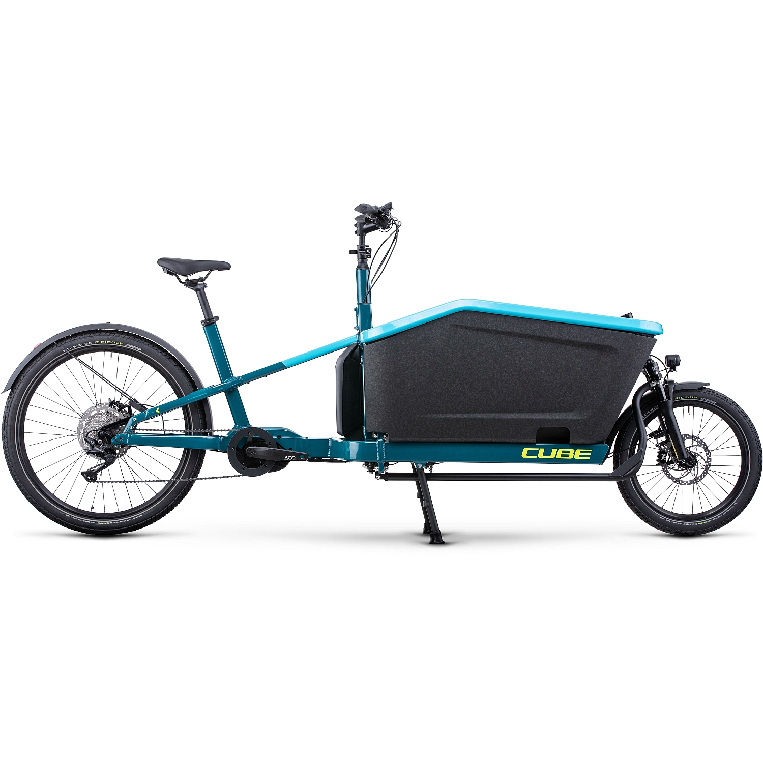 Picture of CUBE CARGO SPORT DUAL HYBRID 1000 - Electric Cargo Bike - 2023 - blue / lime