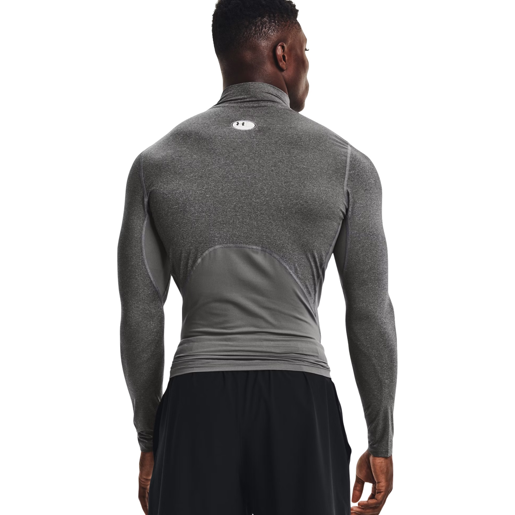 Under Armour Maglia a Maniche Lunghe Uomo HeatGear® Mock Long