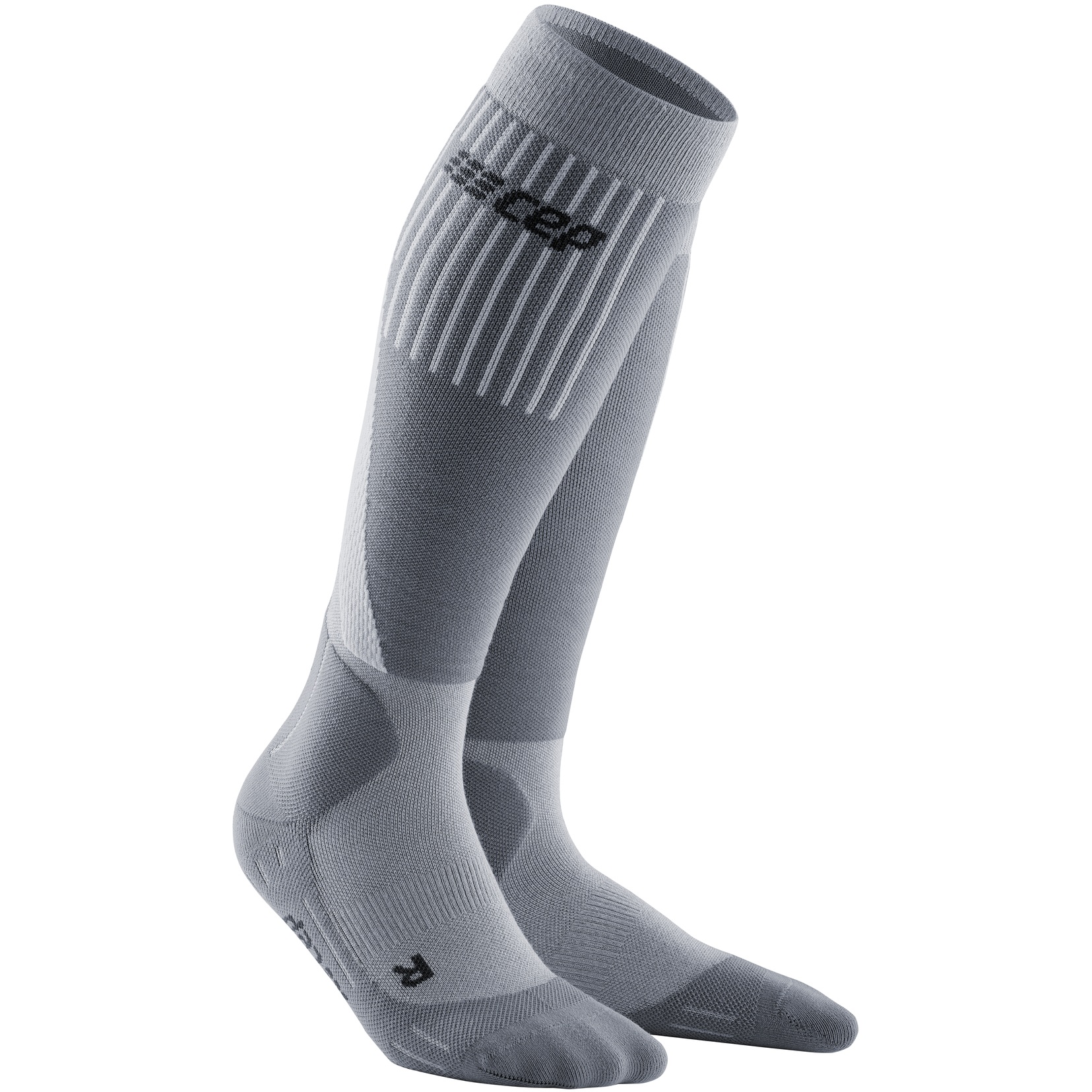 CEP Ski Touring Compression Socks Men - grey | BIKE24