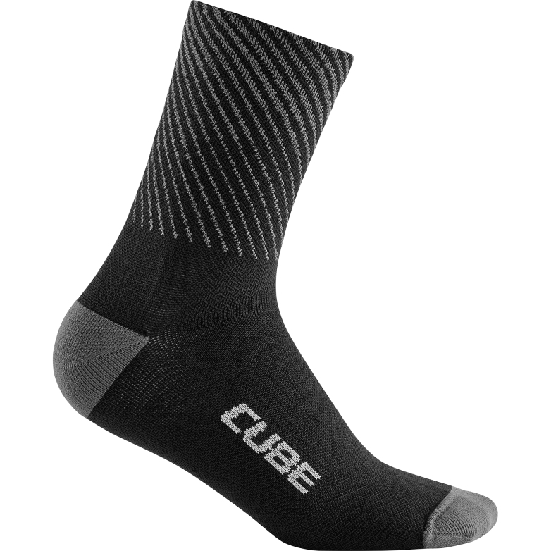 Image of CUBE Be Warm High Cut Socks - black'n'grey