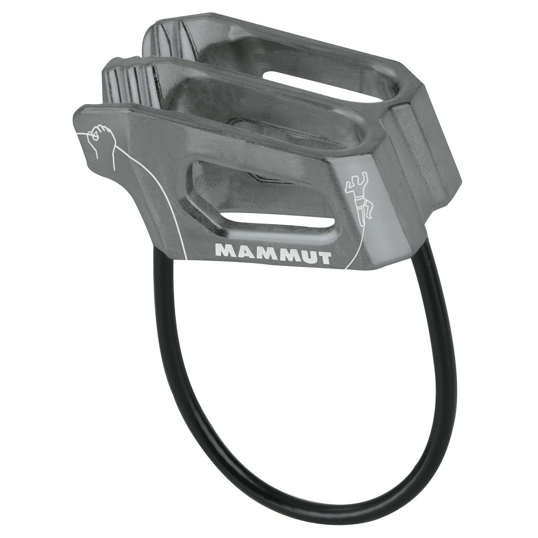 Picture of Mammut Crag Light Belay Device - grey 0139