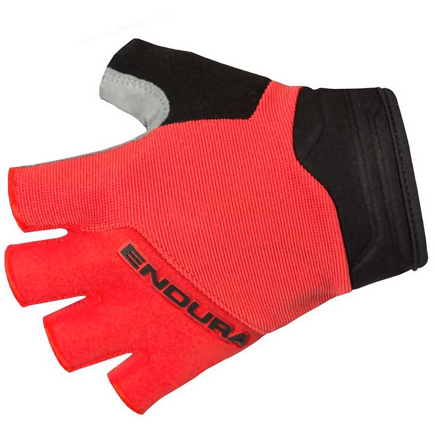 Picture of Endura Hummvee Plus Mitt Short Finger Gloves Kids - red