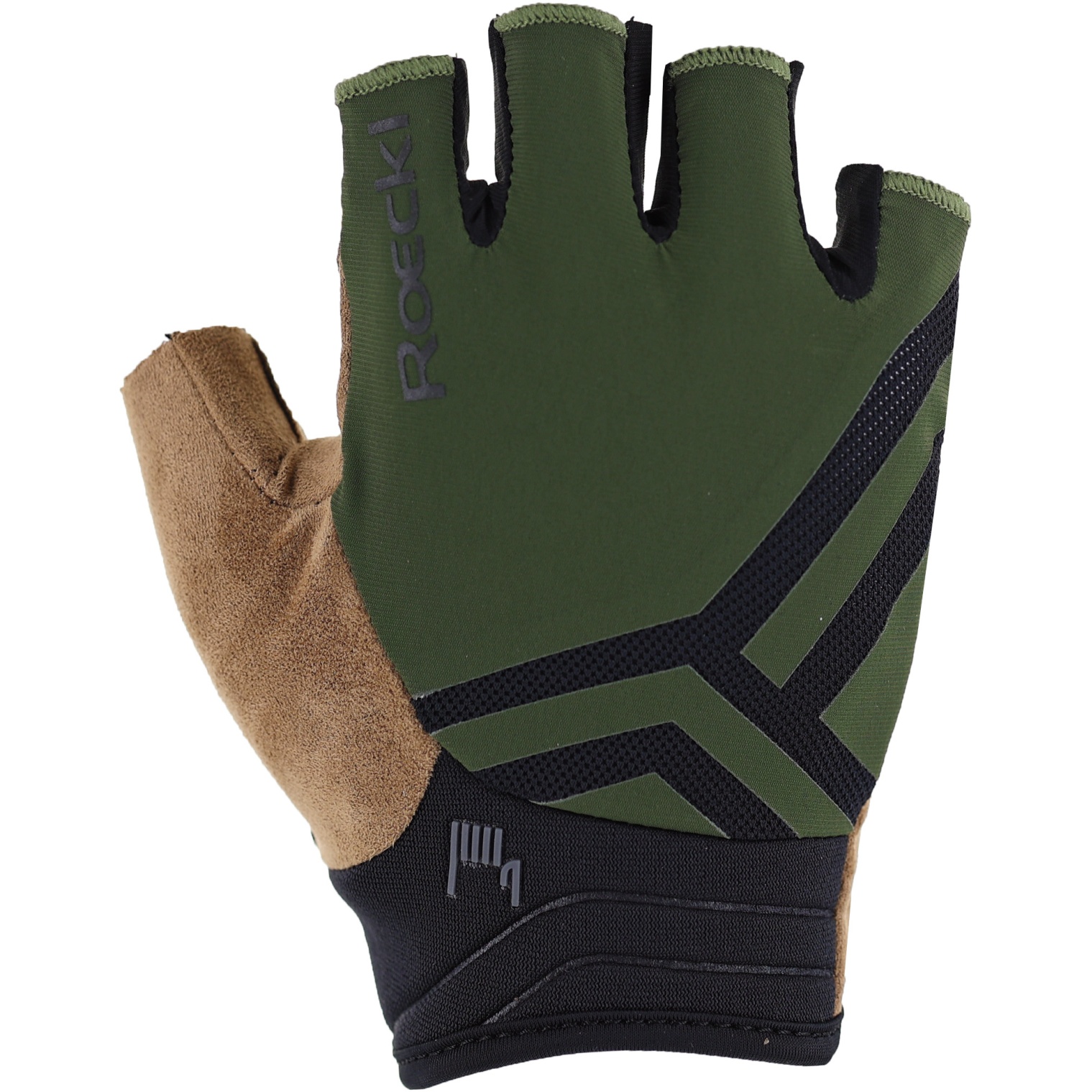 Picture of Roeckl Sports Ibarra Cycling Gloves - chive green 6830