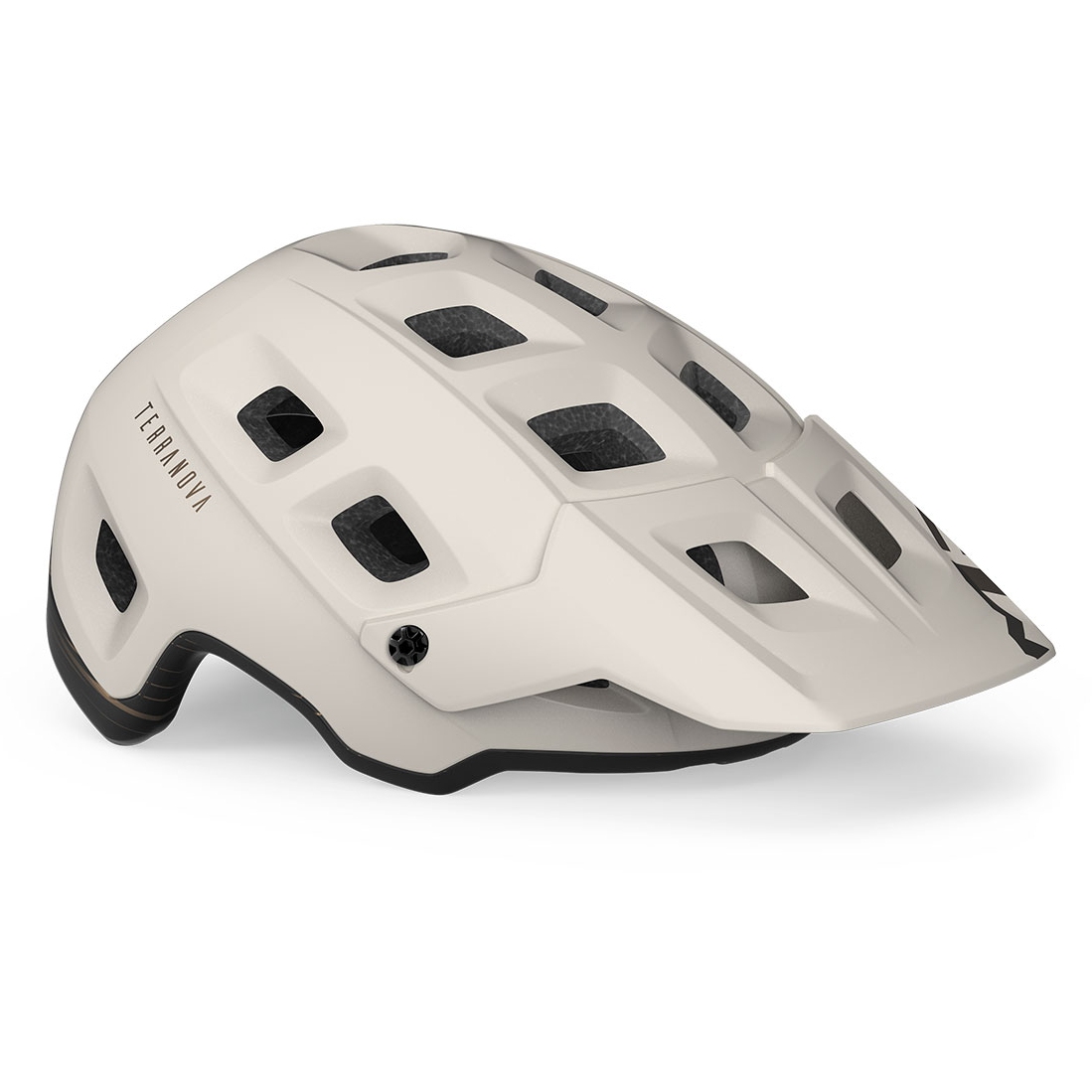 Picture of MET Terranova Helmet - off-white/bronze matt