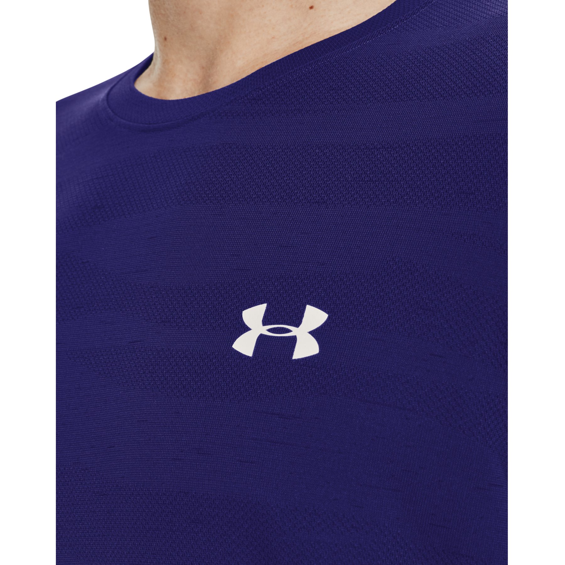 Under Armour seamless long sleeve shirt in gray