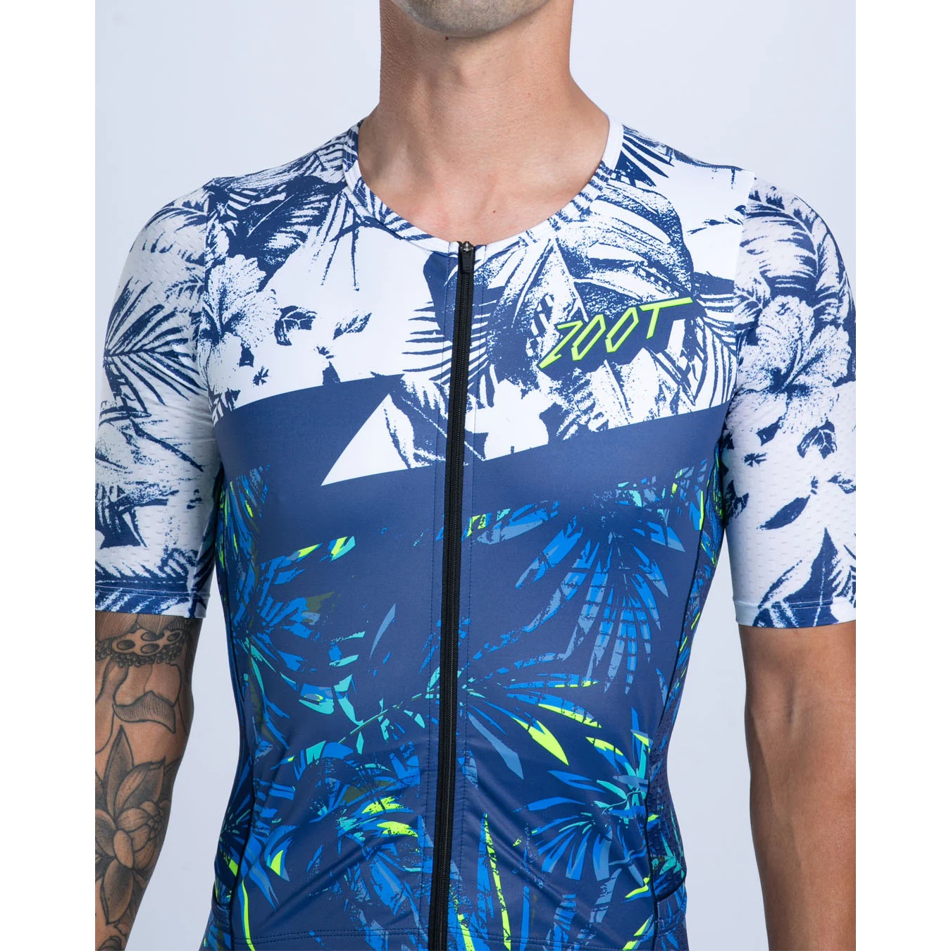 ZOOT LTD Tri Aero Full Zip Racesuit Men - island original | BIKE24