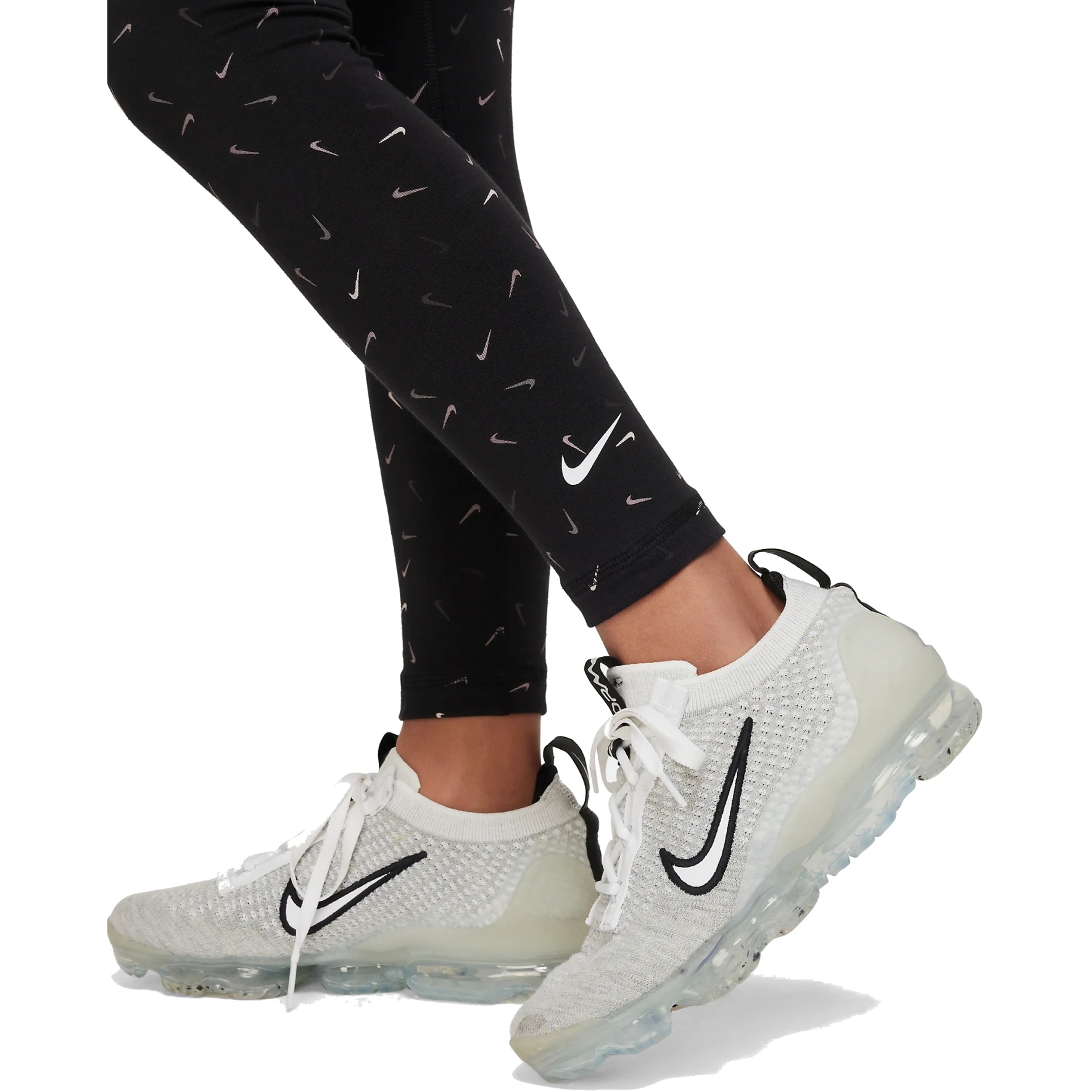 Women's Nike Sportswear Essential Mid-Rise Swoosh Leggings – The