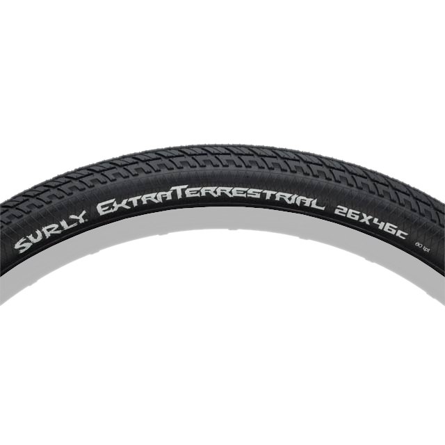 Surly ExtraTerrestrial Folding Tire - 26x1.8 Inches - black