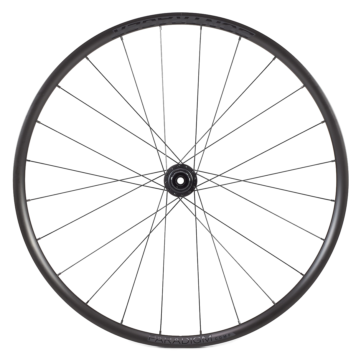 Picture of Bontrager Paradigm Comp TLR Disc Rear Wheel - Clincher / Tubeless - Centerlock - 12x142mm - Shimano HG