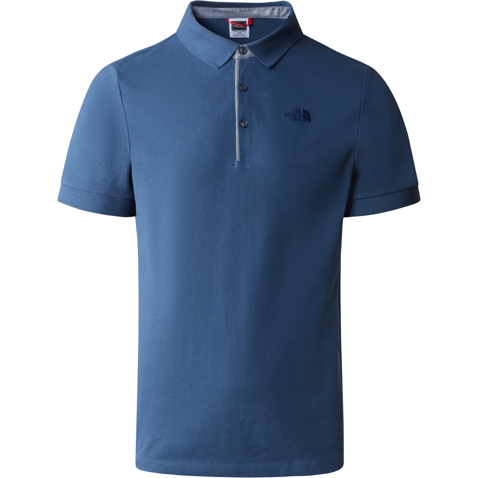 Picture of The North Face Premium Polo Piqué Shirt Men - Shady Blue