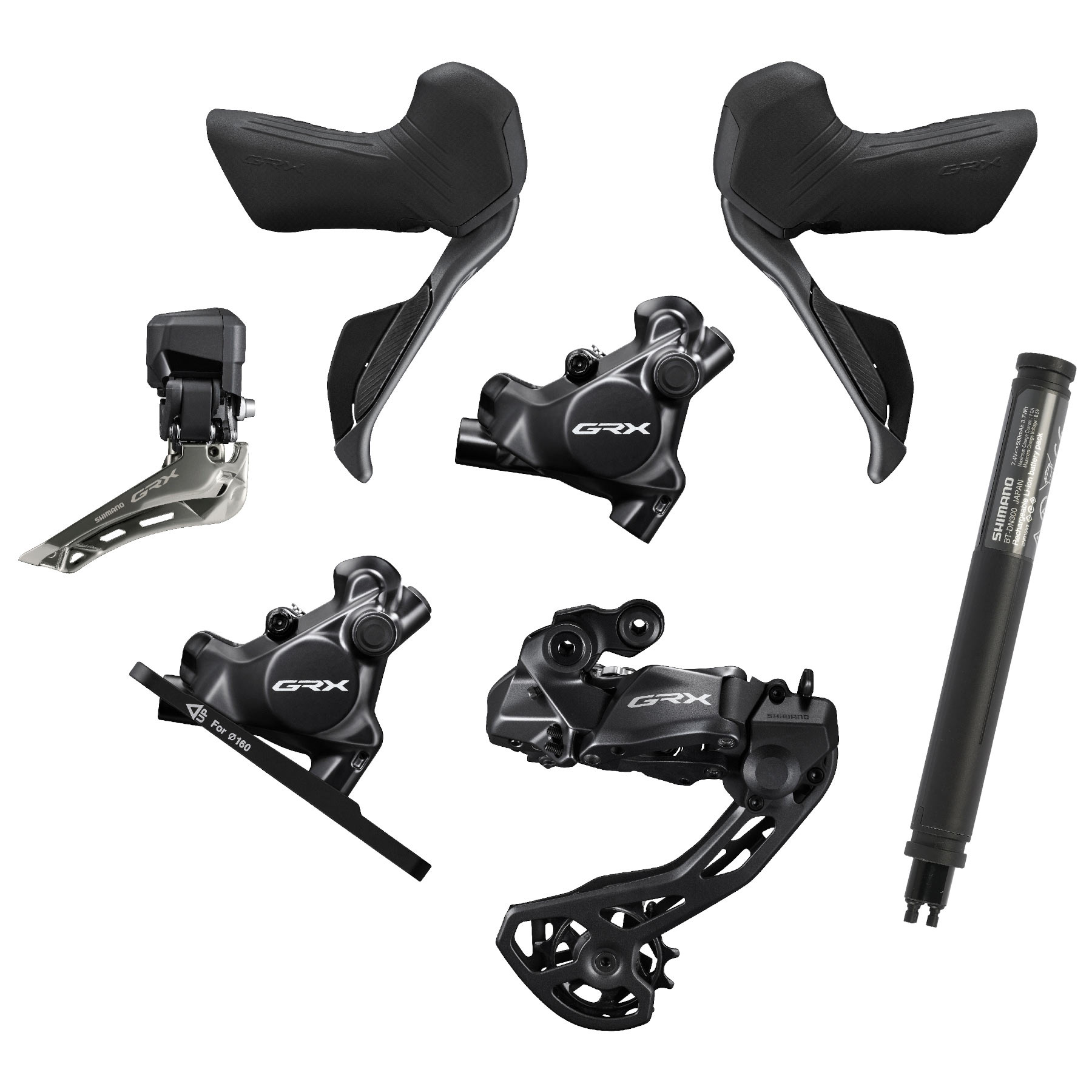 Shimano GRX RX825 Upgrade Kit - Di2 | 2x12-speed | BIKE24