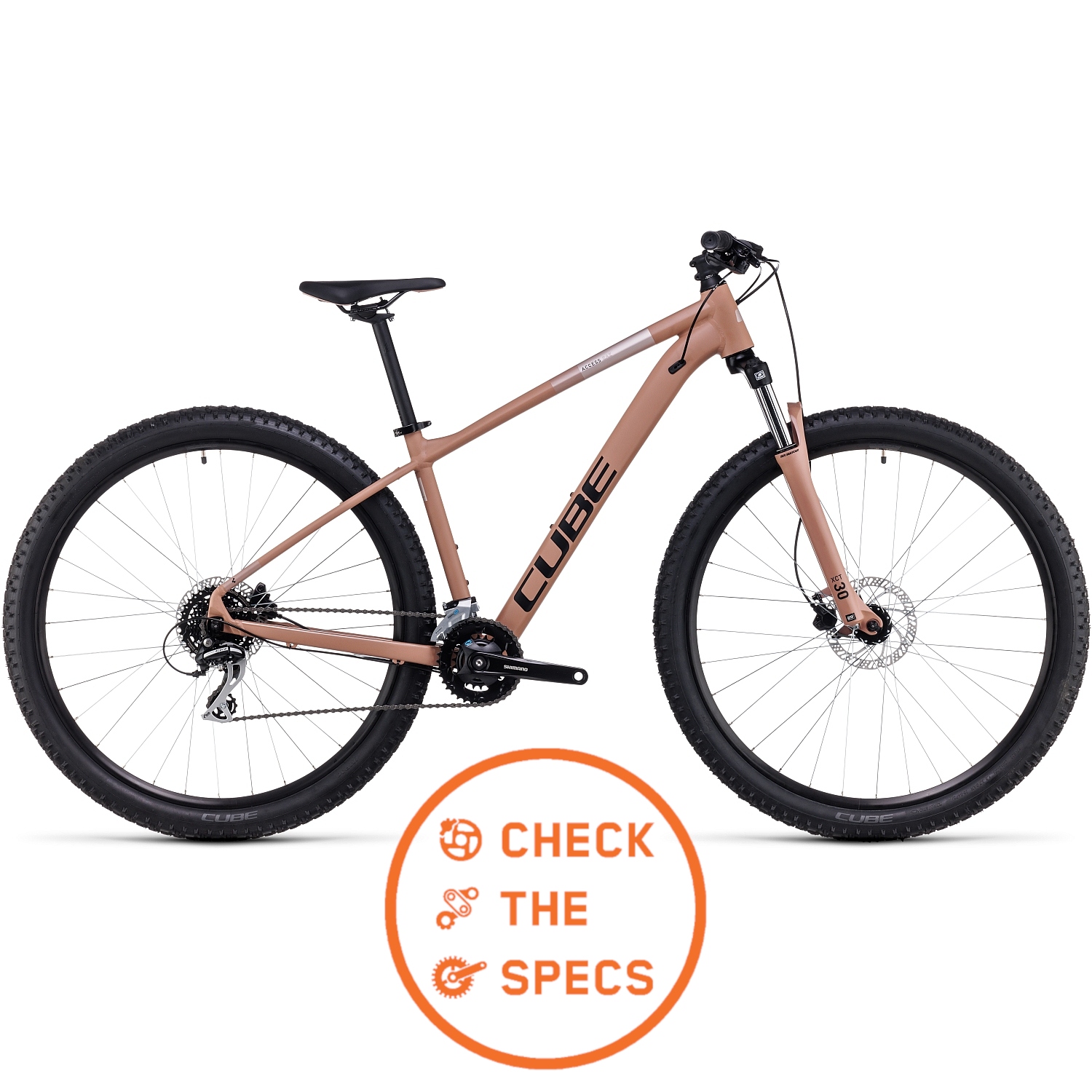 Picture of CUBE ACCESS WS EAZ - Women Mountainbike - 2023 - blush / silver A01