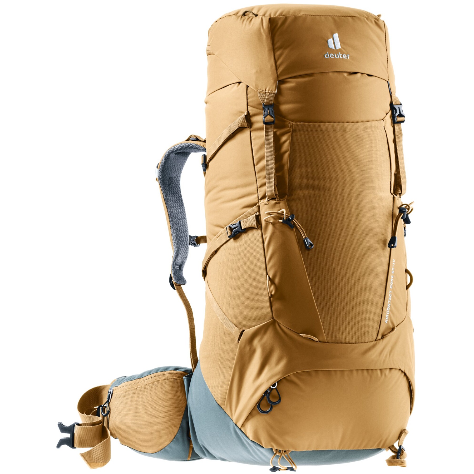 Picture of Deuter Aircontact Core 50+10 Trekking Backpack - almond-teal