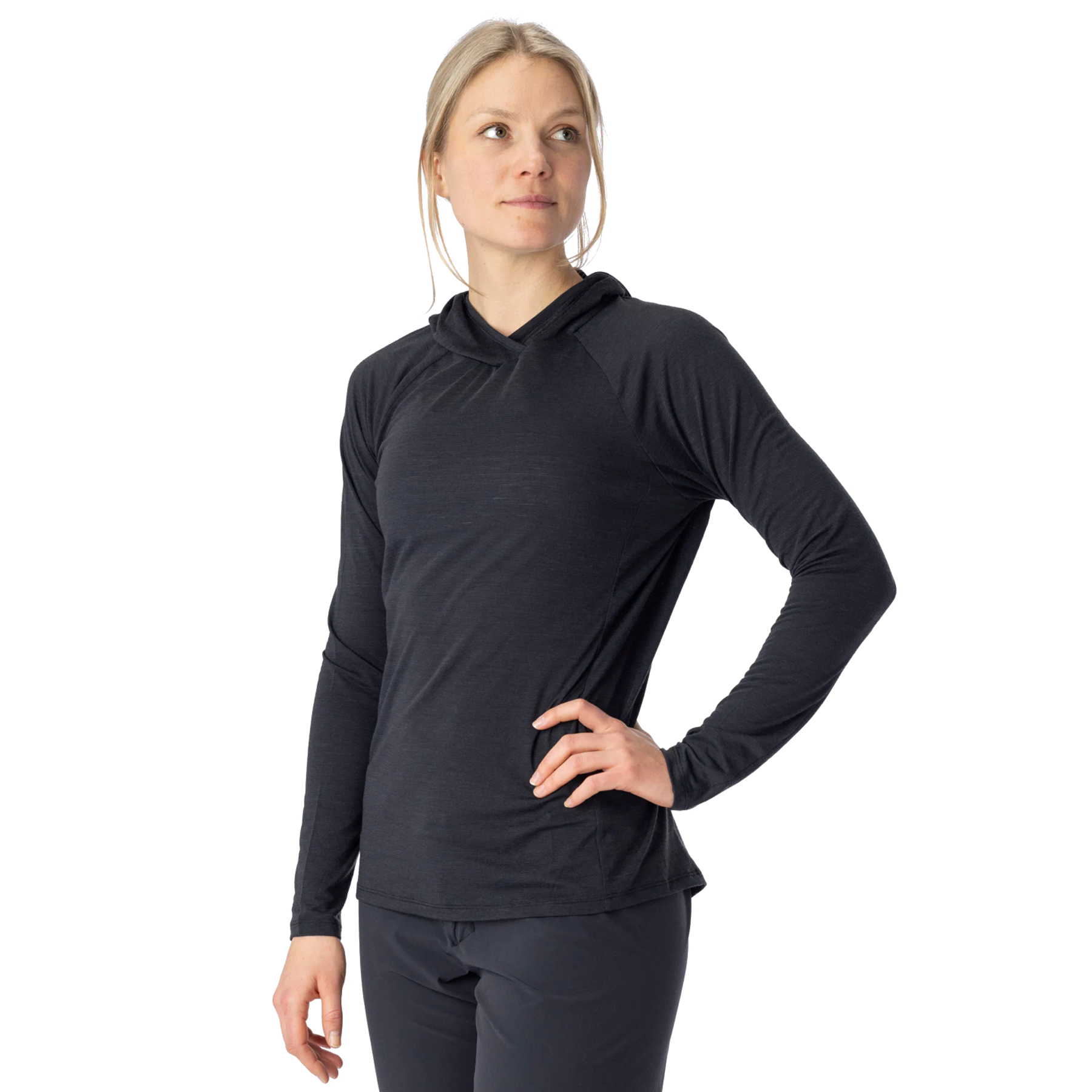 Immagine prodotto da 7mesh Camicia a Maniche Lunghe Donna - Desperado Merino - Nero
