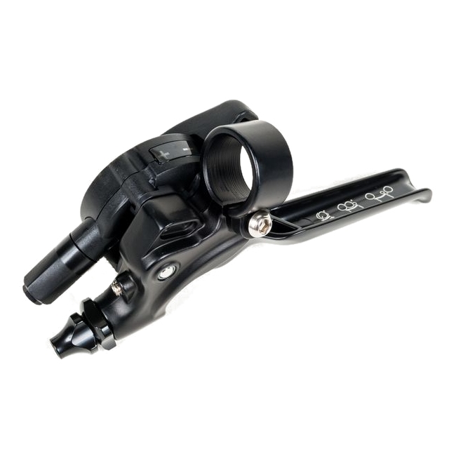 Picture of Brompton Gear Lever 2-speed (left) with integrated Brake Lever - black
