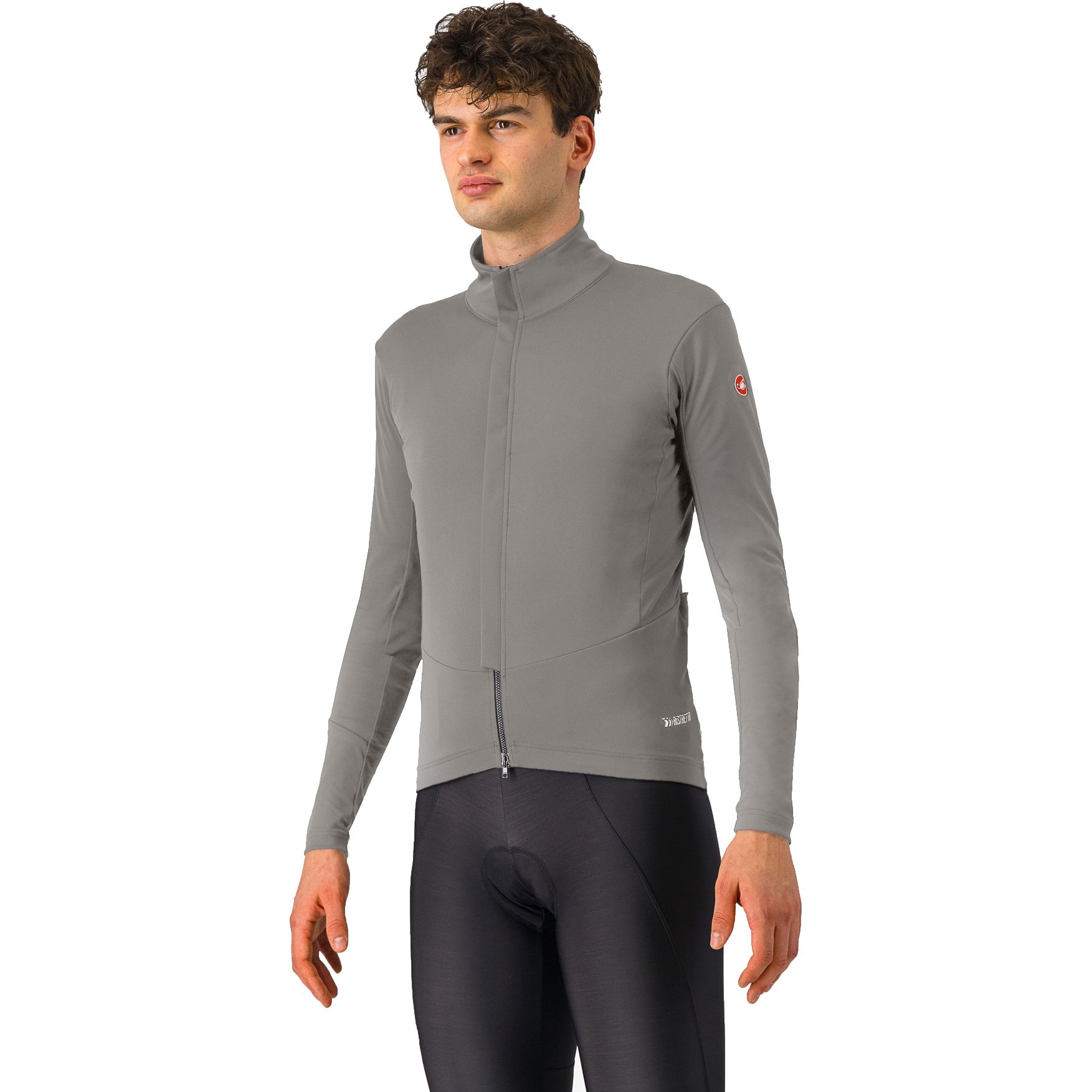 Мужская воздушная куртка Castelli Perfetto - серый цвет оружейного металла 125